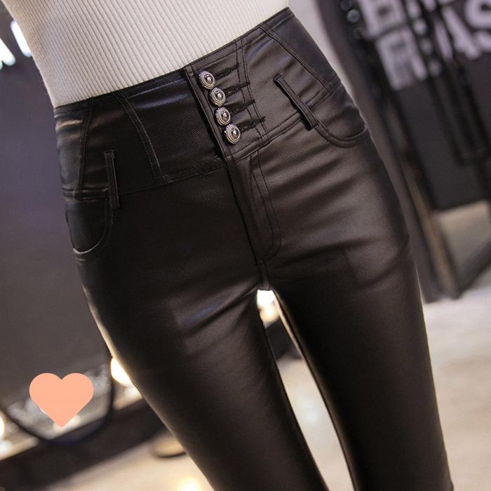 Women s Black Skinny PU Leather Pants - Thick, Velvety, Slimming, Korean Autumn/Winter, Plus Size, Not Easy to Peel. XL
Women s Black Skinny PU Leather Pants - Thick, Velvety, Slimming, Korean Autumn/Winter, Plus Size, Not Easy to Peel. XL