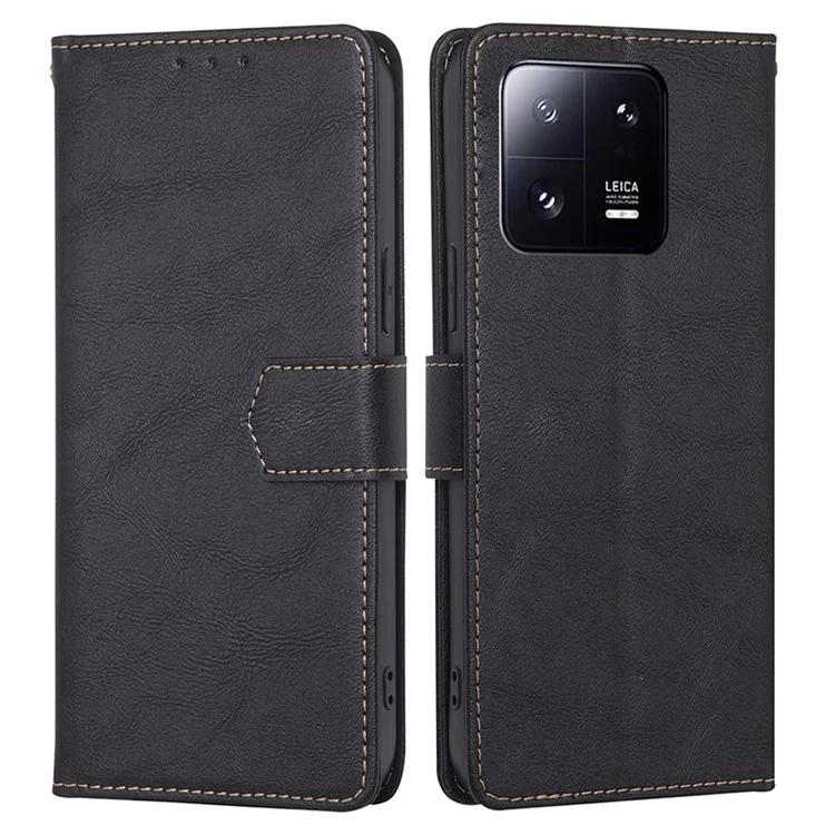 For Xiaomi 13 Pro 5G PU Leather Stand Wallet Shockproof RFID Blocking Phone Cover Cowhide Texture Phone Case
For Xiaomi 13 Pro 5G PU Leather Stand Wallet Shockproof RFID Blocking Phone Cover Cowhide Texture Phone Case