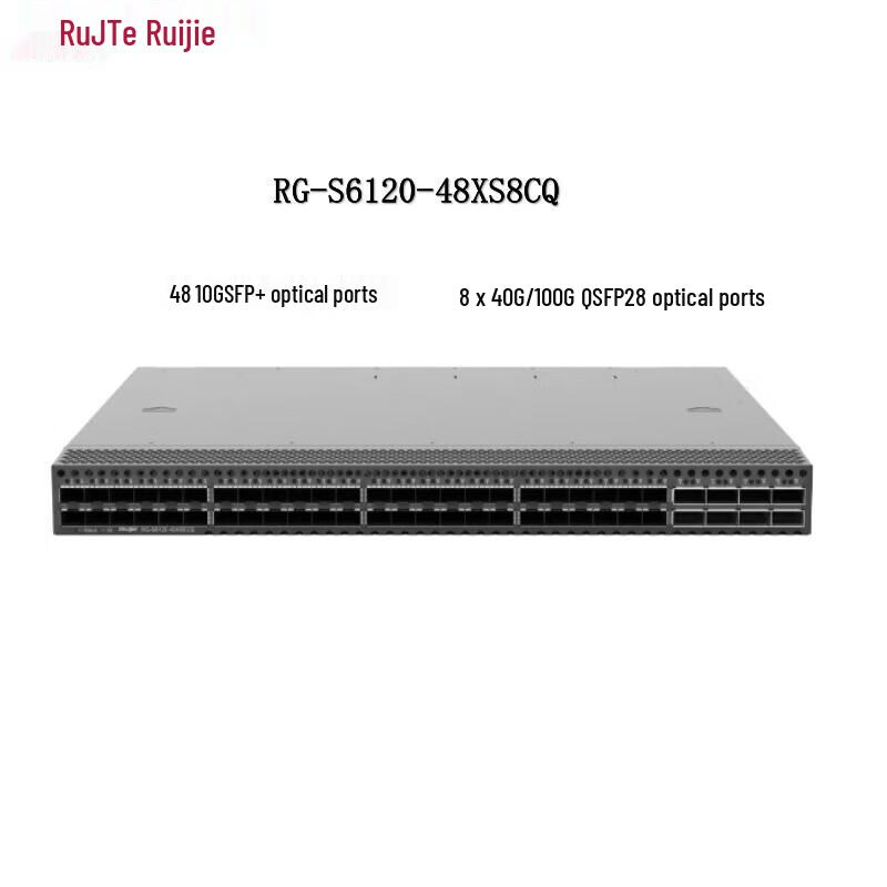 Ruijie 48-Port 10G Layer 3 Core Convergence Network Switch
Ruijie 48-Port 10G Layer 3 Core Convergence Network Switch