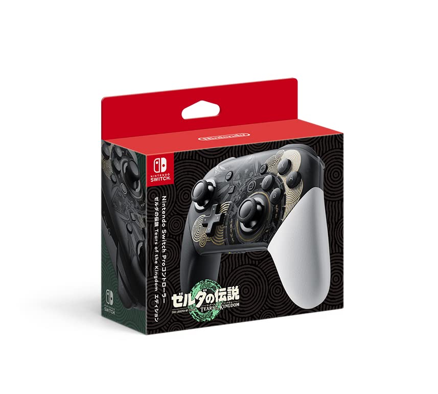 Nintendo Switch Pro Controller The Legend of Zelda: Tears of the Kingdom Edition
Nintendo Switch Pro Controller The Legend of Zelda: Tears of the Kingdom Edition