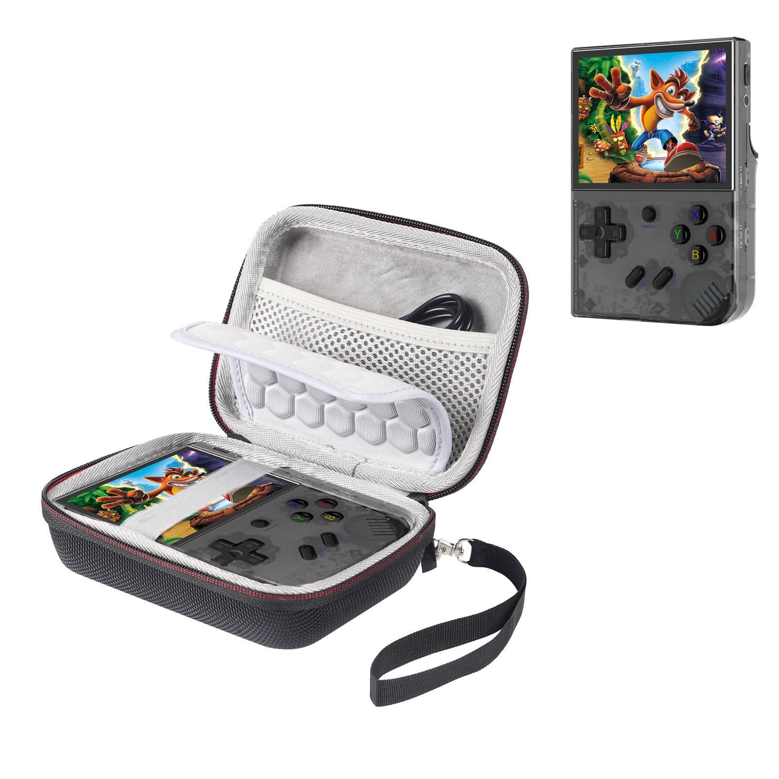 YipuVR Hard Case для нового RG35XX Retro Portable Game Водонепроницаемый портативный чехол 2024 Портативный защитный чехол для RG35XX Новые аксессуары Plus/R36s/R35s
YipuVR Hard Case для нового RG35XX Retro Portable Game Водонепроницаемый портативный чехол 2024 Портативный защитный чехол для RG35XX Новые аксессуары Plus/R36s/R35s