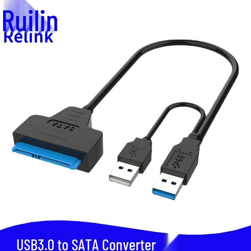 USB 3.0 to SATA Adapter Cable with DC Power for 3.5-inch HDD, Optical Drives, 2.5-inch Mobile HDD, SSD 2.0 with DC power, pearl bag
USB 3.0 to SATA Adapter Cable with DC Power for 3.5-inch HDD, Optical Drives, 2.5-inch Mobile HDD, SSD 2.0 with DC power, pearl bag