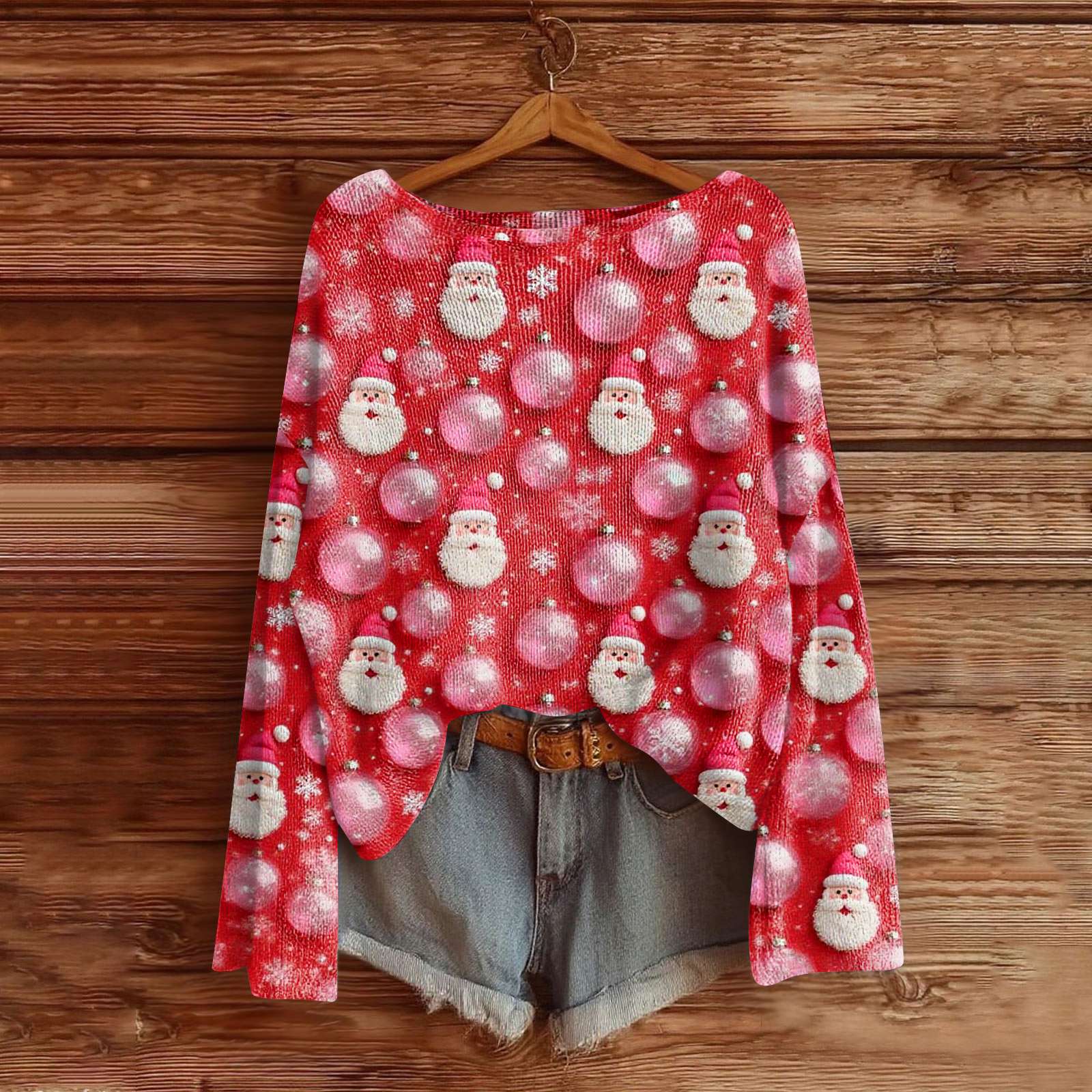 Женская мода с длинным рукавом, рождественский принт «Снеговик-снежинка», куртка, кардиган L красный
Женская мода с длинным рукавом, рождественский принт «Снеговик-снежинка», куртка, кардиган L красный