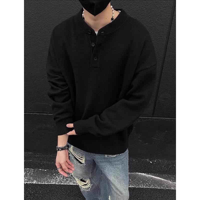 Plus Size Men s Henley Collar Jacket - Spring/Autumn Knitwear, Sweater Style 4XL чорний
Plus Size Men s Henley Collar Jacket - Spring/Autumn Knitwear, Sweater Style 4XL чорний