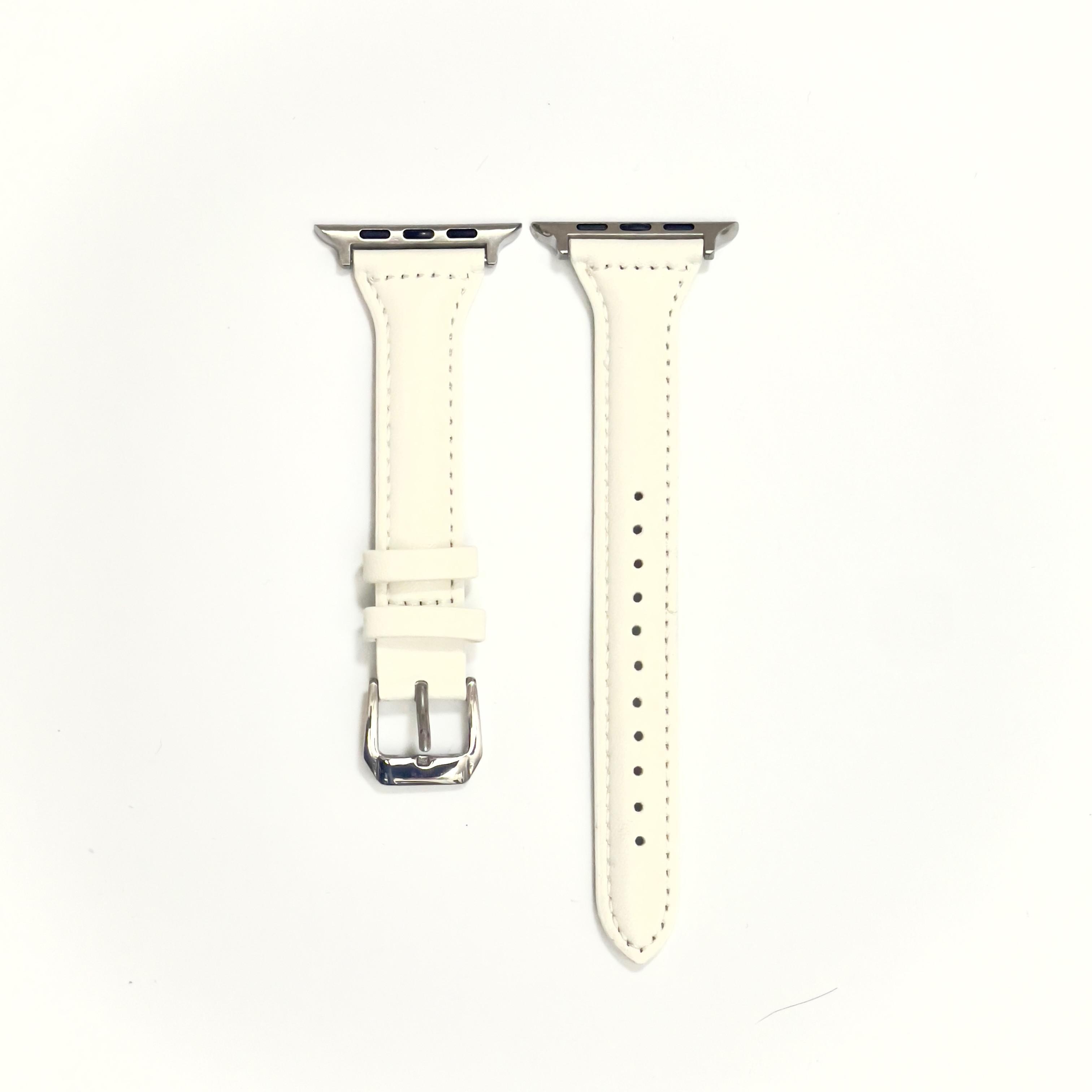 Slim Leather Strap 44mm 40mm 41mm 42mm 38mm Bracelet iWatch Series 7 SE 6 5 4 3 Band for Women Wristband Smartwatch Accessories 42mm 44mm 45mm білий
Slim Leather Strap 44mm 40mm 41mm 42mm 38mm Bracelet iWatch Series 7 SE 6 5 4 3 Band for Women Wristband Smartwatch Accessories 42mm 44mm 45mm білий