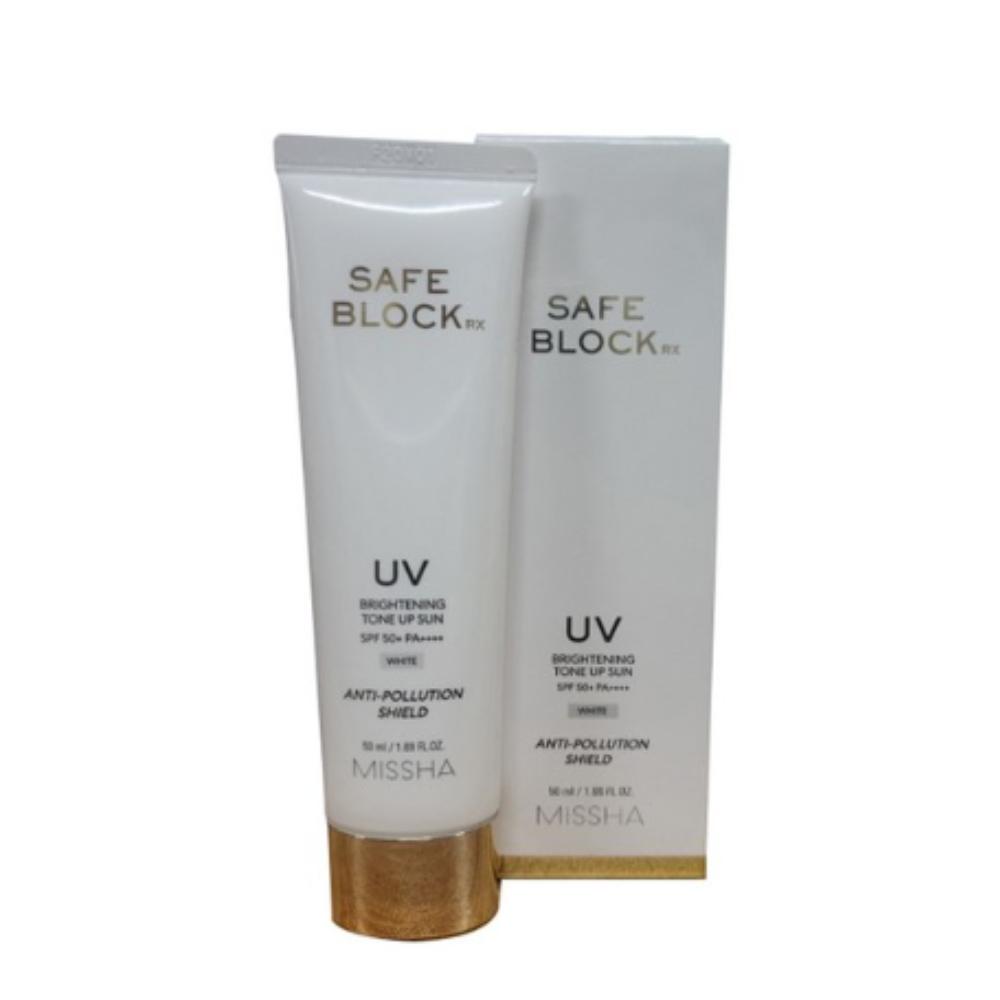 MISSHA Safe Block RX Cover Tone-Up Sun Cream SPF50+ PA++++ 50ml
MISSHA Safe Block RX Cover Tone-Up Sun Cream SPF50+ PA++++ 50ml