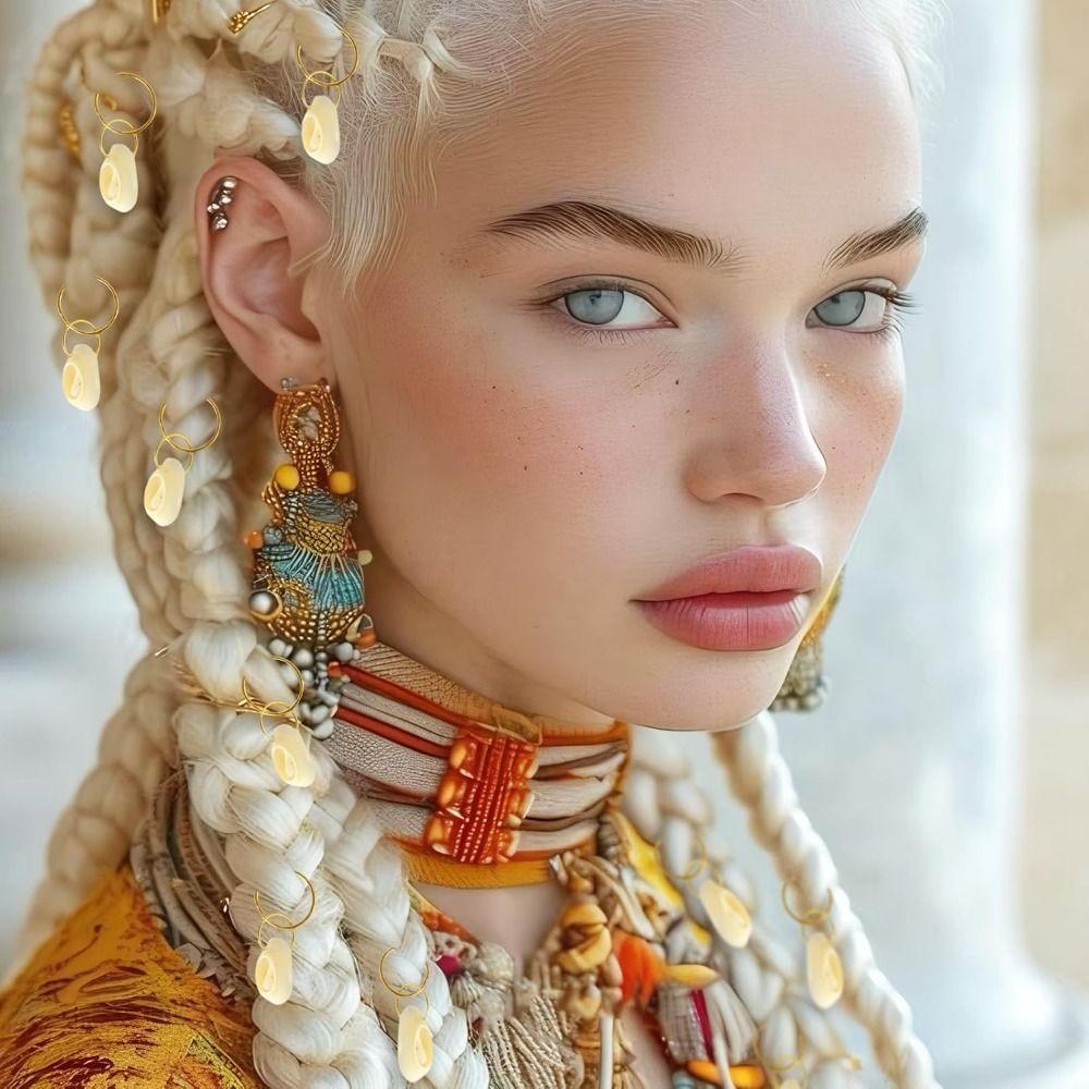 20Pcs Shell Pendant Seashell Hair Accessories Retro Braid Decoration Embellish Daily Hairstyles
20Pcs Shell Pendant Seashell Hair Accessories Retro Braid Decoration Embellish Daily Hairstyles