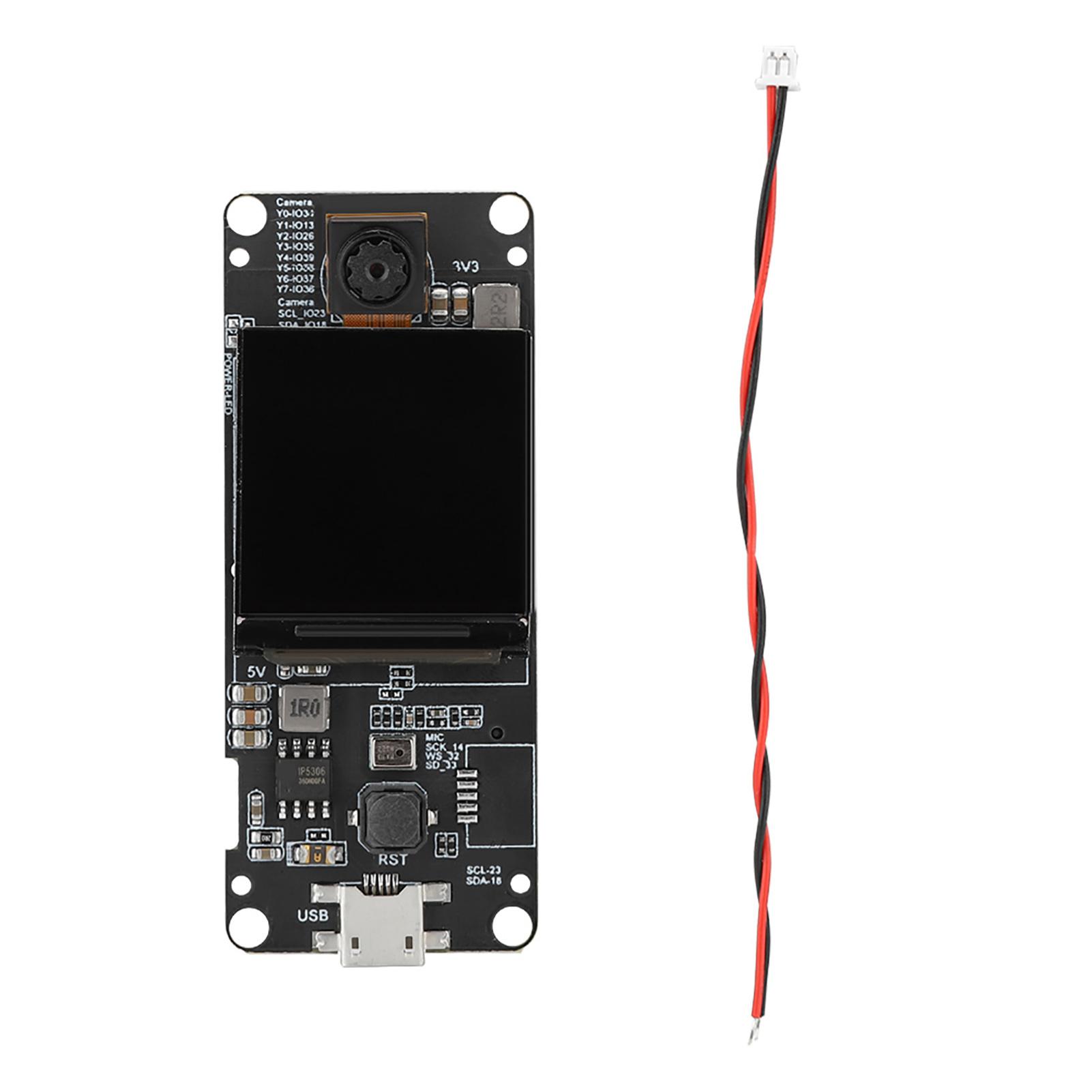 Модуль камери H298 ESP32 2 мегапікселя з літієвою батареєю, підтримкою Bluetooth WiFi для камери DIY
Модуль камери H298 ESP32 2 мегапікселя з літієвою батареєю, підтримкою Bluetooth WiFi для камери DIY