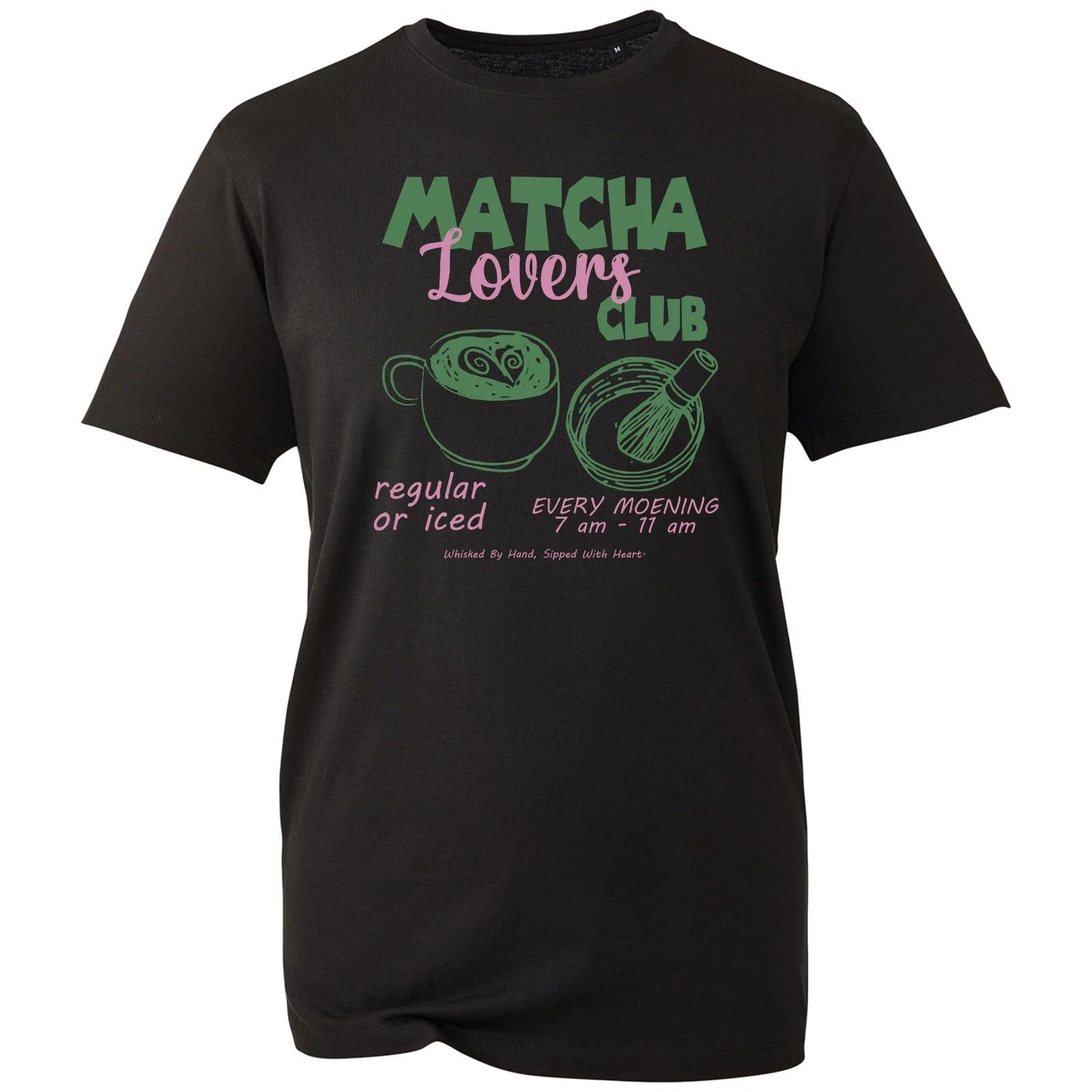 Motcha Lovers Club T-shirt Green Tea Latte Graphic Top Unisex Men s Gift Tee S
Motcha Lovers Club T-shirt Green Tea Latte Graphic Top Unisex Men s Gift Tee S
