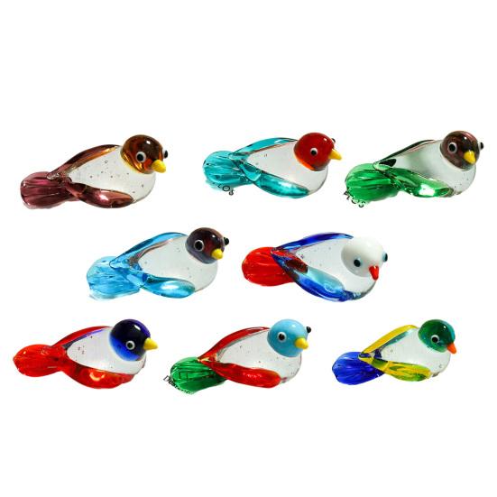 Hand Blown Glass Bird Figurine Mini Decorative Animal Statue Miniature Collectible Bird Ornament for Home Office Table Decor
Hand Blown Glass Bird Figurine Mini Decorative Animal Statue Miniature Collectible Bird Ornament for Home Office Table Decor