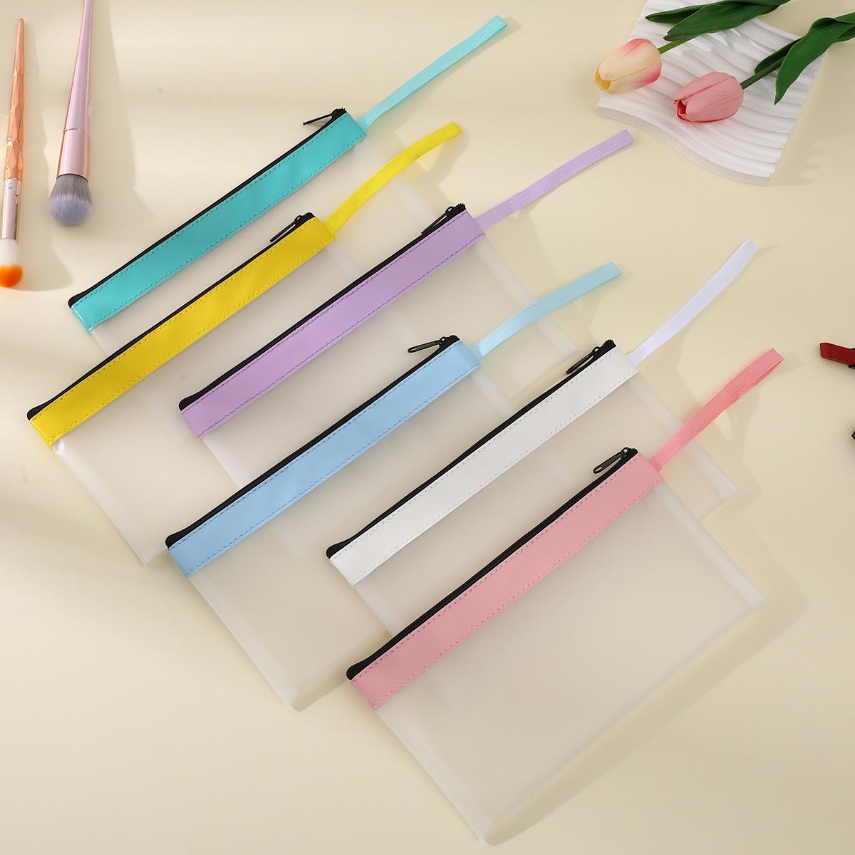 Korean Style TPU Pencil Case - Large Capacity Frosted Zipper Bag for Students 22*12cm жёлтый
Korean Style TPU Pencil Case - Large Capacity Frosted Zipper Bag for Students 22*12cm жёлтый