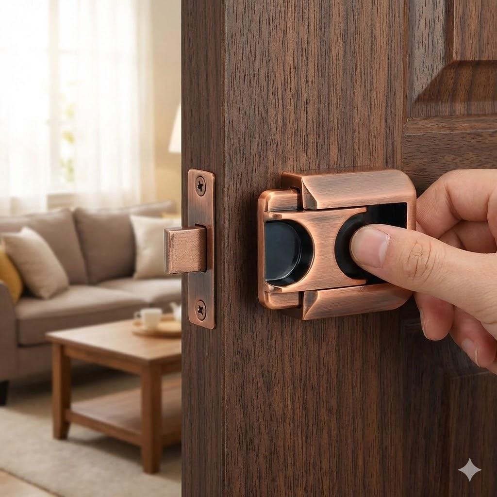Stainless Steel Door Latch Child Safety Lock Anti-Theft Design Suitalbe For Home Doors бронзовий
Stainless Steel Door Latch Child Safety Lock Anti-Theft Design Suitalbe For Home Doors бронзовий
