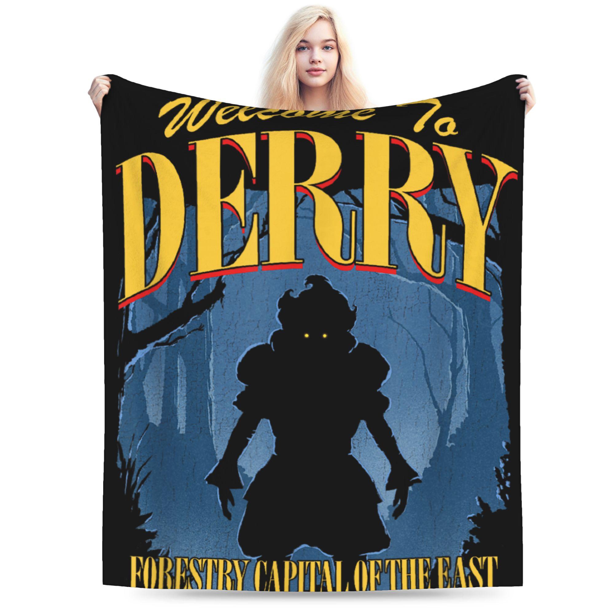 IT Welcome to Derry Blanket Soft Warm Print Plush Throw Blanket For Kids Adult Living Room Flannel Bedspread Bed Cover 75cmx90cm
IT Welcome to Derry Blanket Soft Warm Print Plush Throw Blanket For Kids Adult Living Room Flannel Bedspread Bed Cover 75cmx90cm