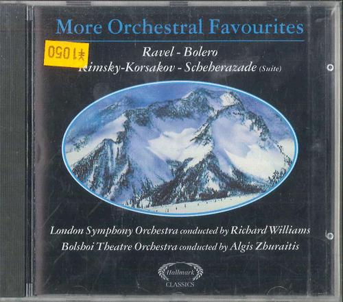 CD VARIOUS More Orchestral Favourites HALLMARK CLASSI 1995 UK Classical Used
CD VARIOUS More Orchestral Favourites HALLMARK CLASSI 1995 UK Classical Used