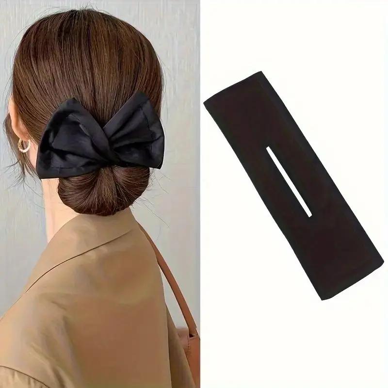 1Pcs Bow Hair Clip Women Hair Bun Maker Flexible Non-slip Lazy Hair Curler Twist Hairstyle Bun Elegant Hair Styling Tool 1PCS білий
1Pcs Bow Hair Clip Women Hair Bun Maker Flexible Non-slip Lazy Hair Curler Twist Hairstyle Bun Elegant Hair Styling Tool 1PCS білий