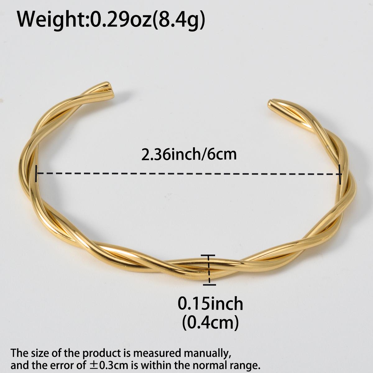 Gold Plated Stainless Steel Knot Bracelet for Women Modern Luxury Minimalist Elegant Jewelry Gift for Her Birthday Valentine s
Gold Plated Stainless Steel Knot Bracelet for Women Modern Luxury Minimalist Elegant Jewelry Gift for Her Birthday Valentine s