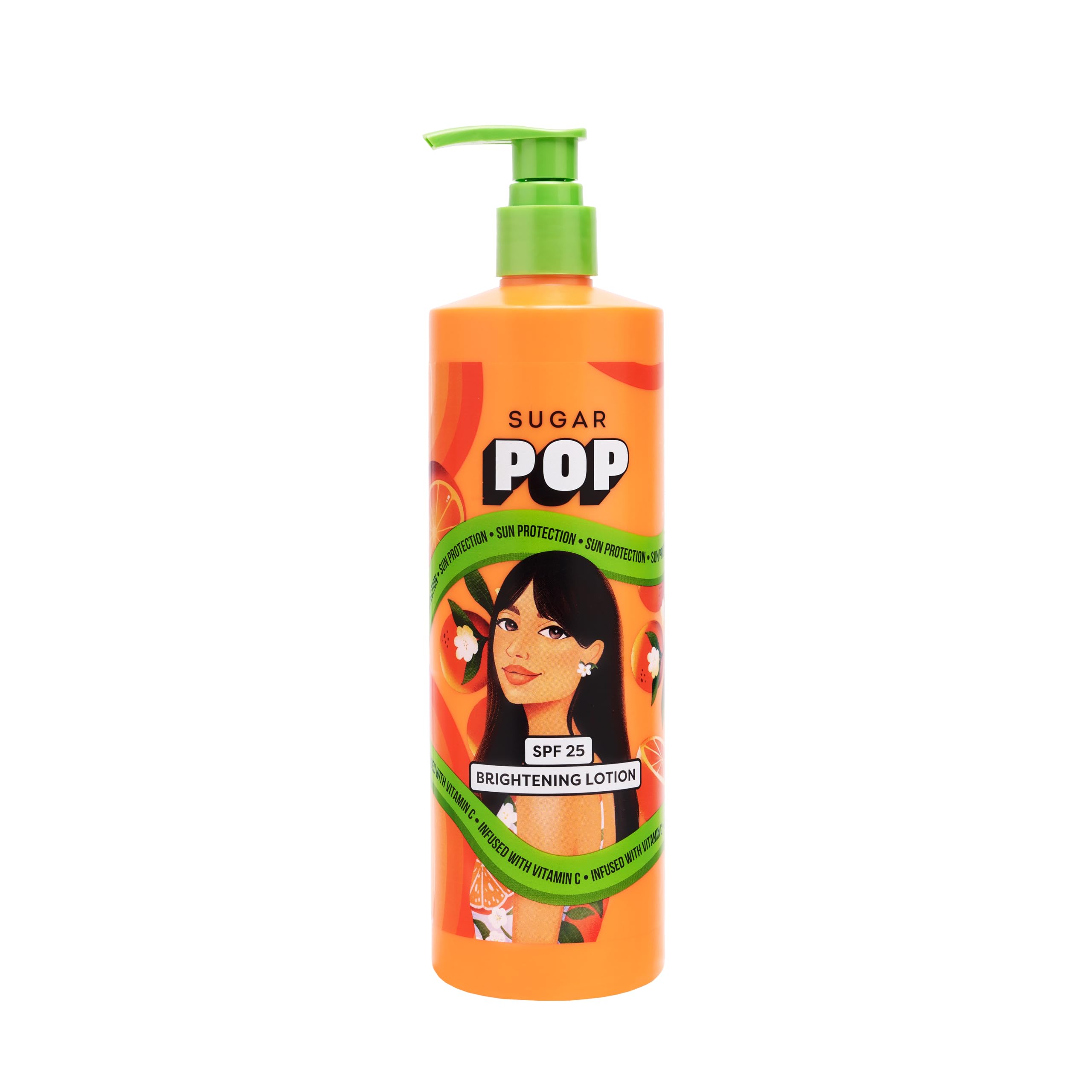 SUGAR POP SPF 25 Brightening Lotion | Non Sticky & Non Greasy | For all skin types - 400ml
SUGAR POP SPF 25 Brightening Lotion | Non Sticky & Non Greasy | For all skin types - 400ml
