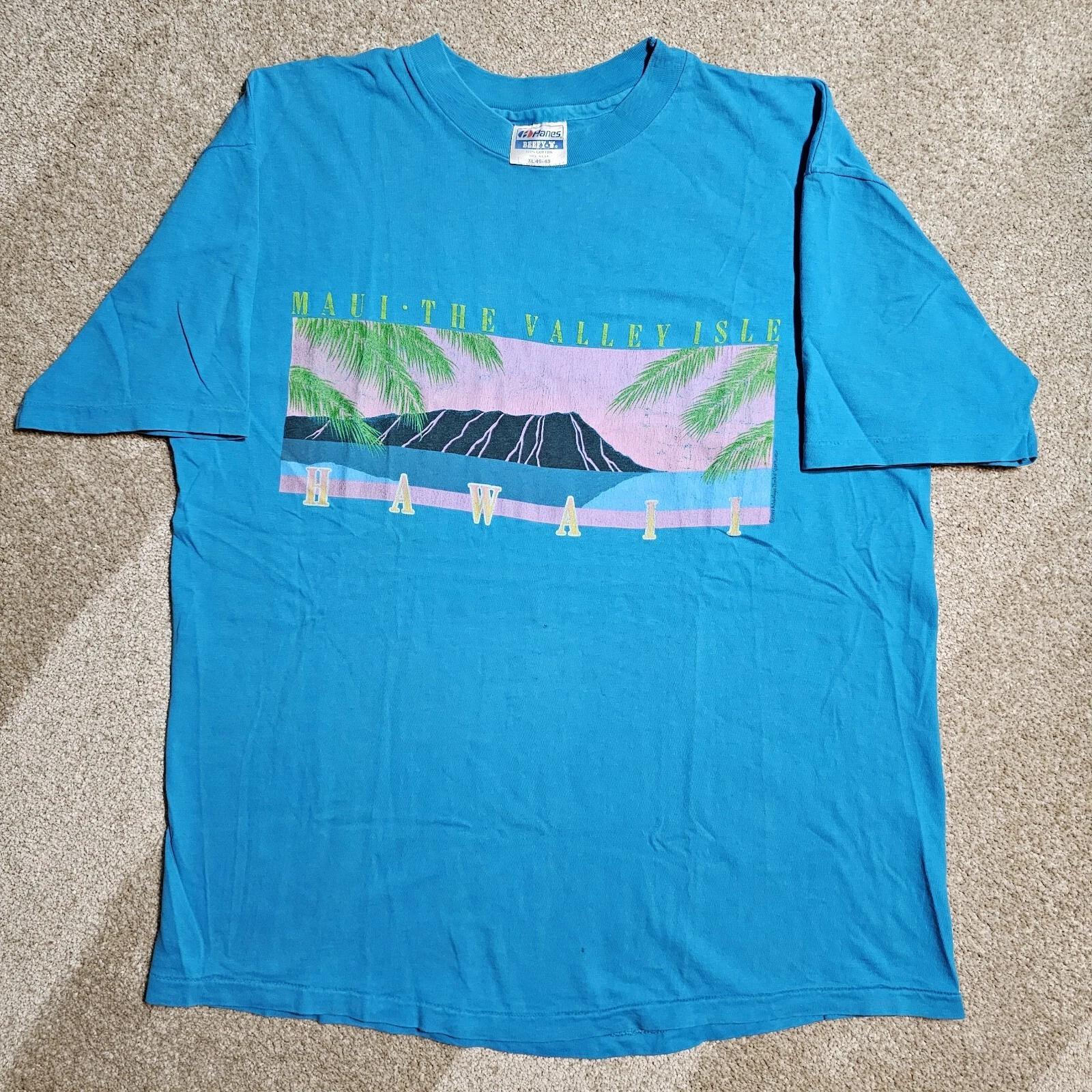 Vintage 1989 Hawaii Maui T-shirt Mens L Single Stitch Grunge Surf Beefy 80s USA XL
Vintage 1989 Hawaii Maui T-shirt Mens L Single Stitch Grunge Surf Beefy 80s USA XL