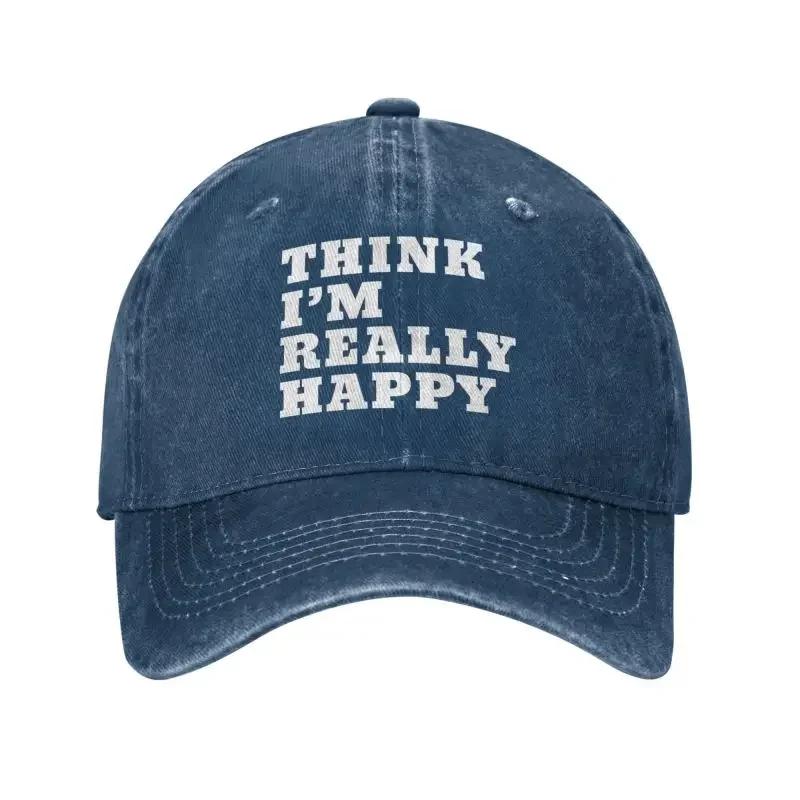 Custom Punk Unisex Cotton Think Im Really Happy Baseball Cap Adult Adjustable Dad Hat for Unisex Women Sports Baseball Cap
Custom Punk Unisex Cotton Think Im Really Happy Baseball Cap Adult Adjustable Dad Hat for Unisex Women Sports Baseball Cap