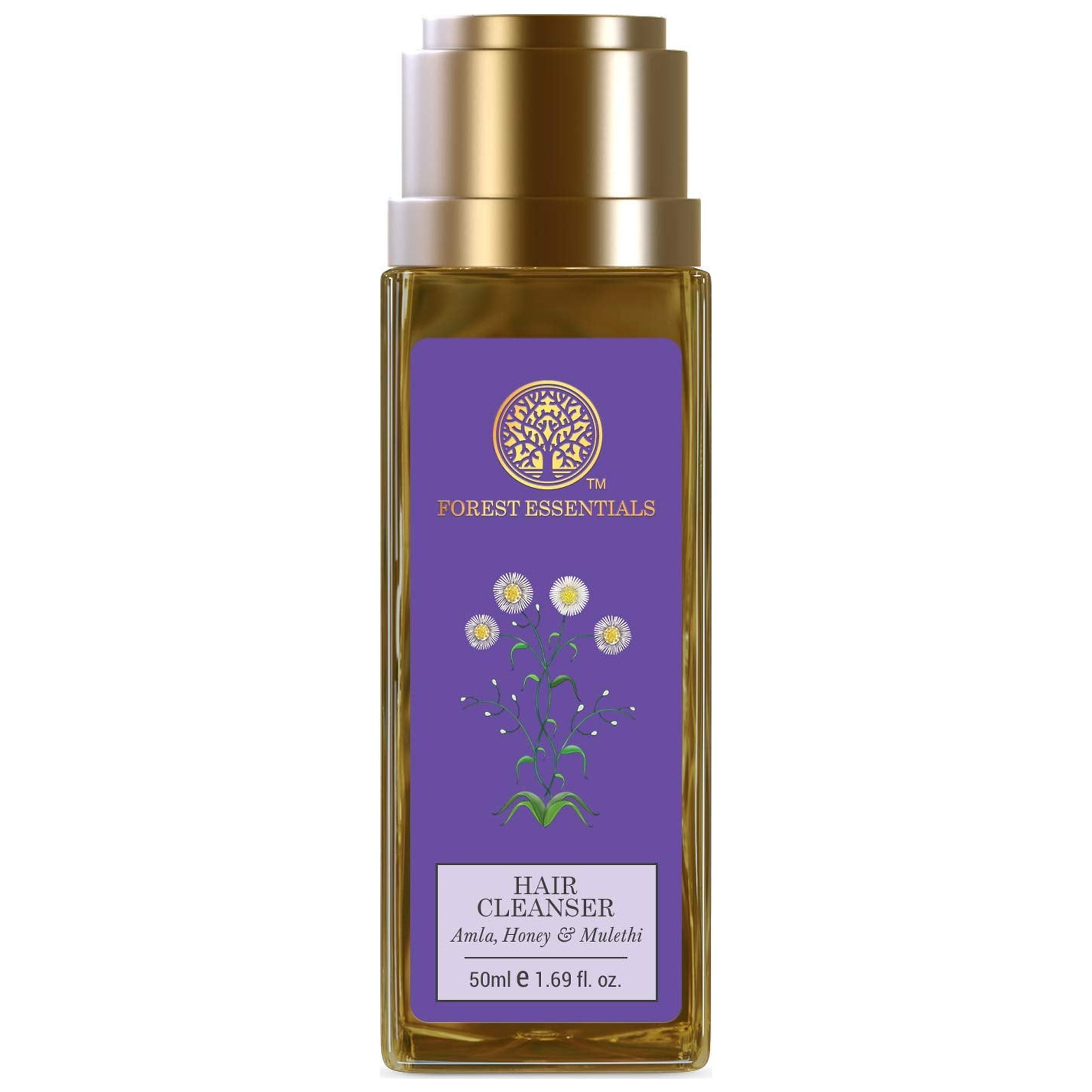 Forest Essentials Hair Cleanser Amla, Honey & Mulethi|Revives Shine & Lustre|Hair Shampoo For Men And Women|50Ml
Forest Essentials Hair Cleanser Amla, Honey & Mulethi|Revives Shine & Lustre|Hair Shampoo For Men And Women|50Ml