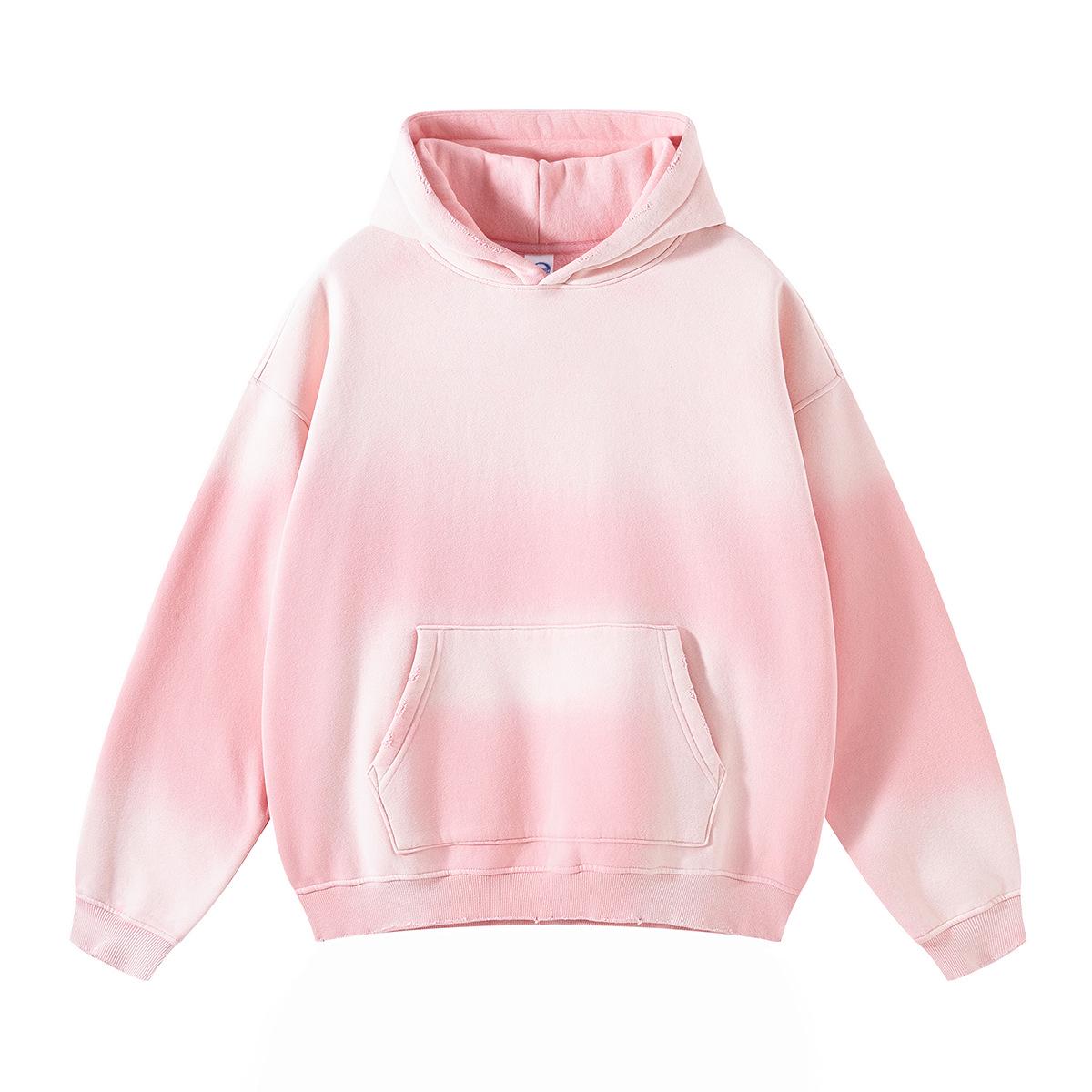 European & American High Street Distressed Fleece-Lined Hoodie for Men Double Extra Large світло-рожевий колір
European & American High Street Distressed Fleece-Lined Hoodie for Men Double Extra Large світло-рожевий колір