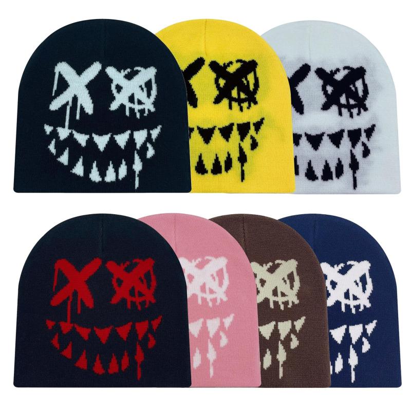 Graphic Beanie Knitted Hat For Men And Women Funny Printing Warm Winter Cozy Knitted Skull Cap
Graphic Beanie Knitted Hat For Men And Women Funny Printing Warm Winter Cozy Knitted Skull Cap