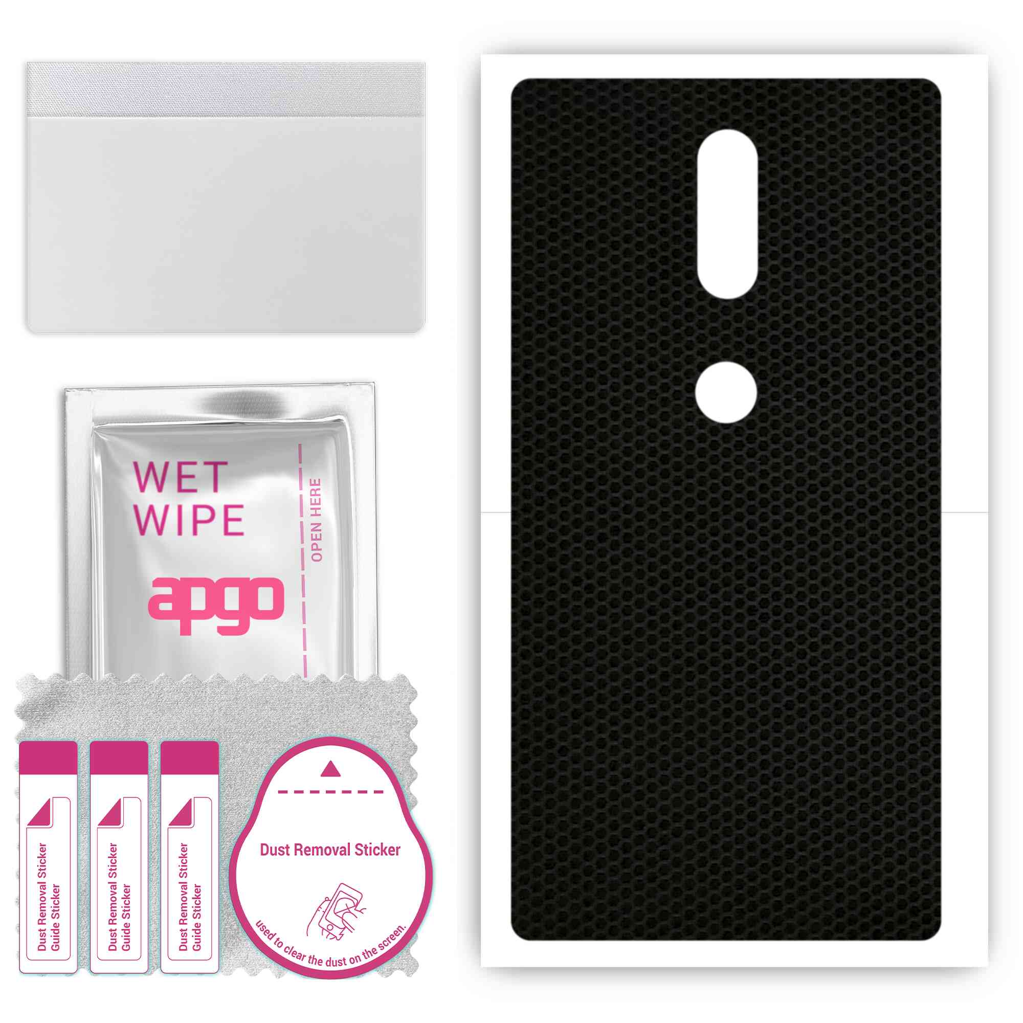 apgo Protective Skin Sticker for the back compatible with Lenovo Phab2 Plus, Wrap Film, Foil, Vinyl - Pattern Matrix
apgo Protective Skin Sticker for the back compatible with Lenovo Phab2 Plus, Wrap Film, Foil, Vinyl - Pattern Matrix