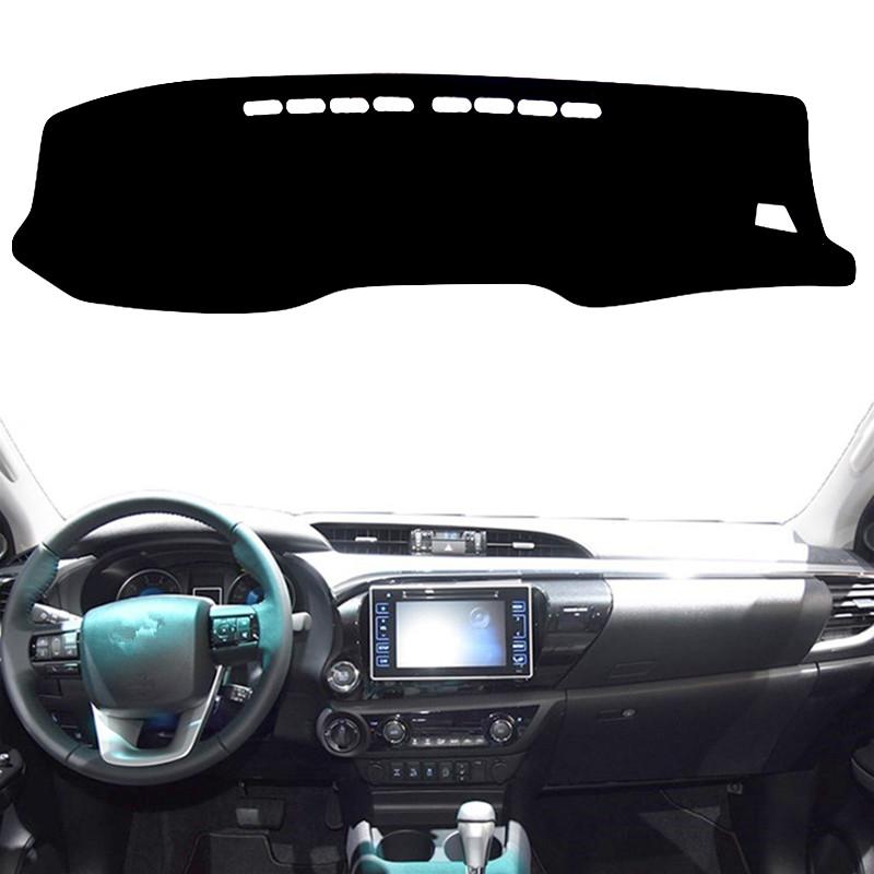 For Toyota Hilux SR5 4x4 REVO Hi-Rider AN120 AN130 2016- Dashboard Cover Mat Pad Dashmat Sunshade Rug Carpet Car Accessories Black(Red Edge)
For Toyota Hilux SR5 4x4 REVO Hi-Rider AN120 AN130 2016- Dashboard Cover Mat Pad Dashmat Sunshade Rug Carpet Car Accessories Black(Red Edge)
