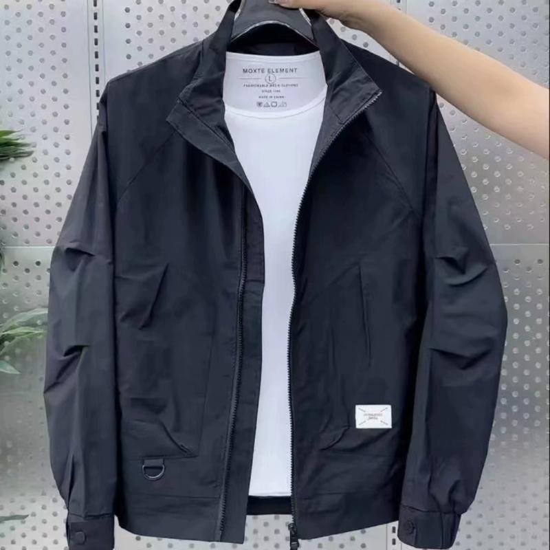 Autumn Men s Casual Sports Breathable Outdoor Solid Color Stand Up Collar Regular Jacket Jacket XXXL чорний
Autumn Men s Casual Sports Breathable Outdoor Solid Color Stand Up Collar Regular Jacket Jacket XXXL чорний