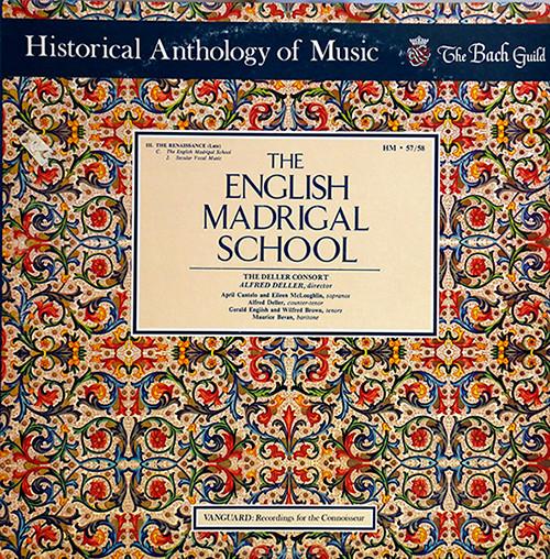 LP Record ALFRED DELLER DELLER CONSORT The English Madrigal School HM5758 The Bach Guild 1977 US Classical Used
LP Record ALFRED DELLER DELLER CONSORT The English Madrigal School HM5758 The Bach Guild 1977 US Classical Used
