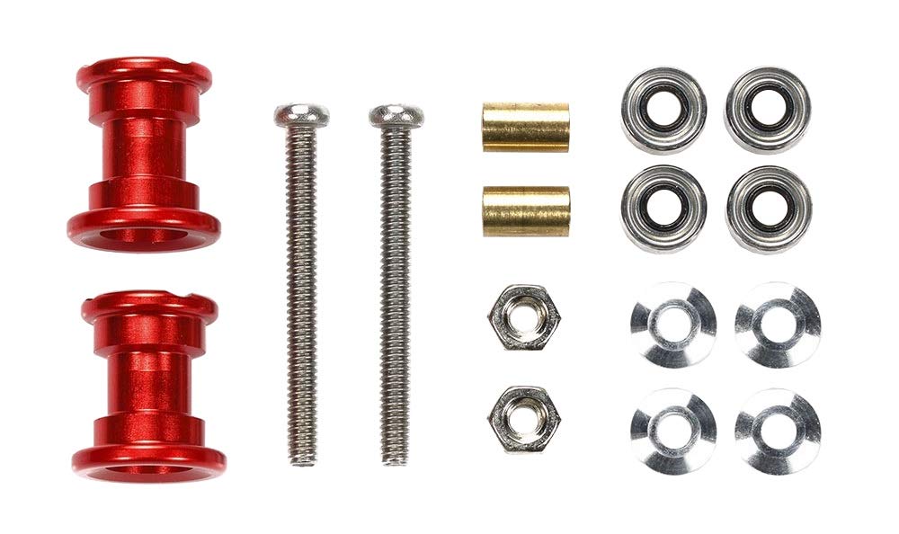 Tamiya Mini 4WD Special Product Lightweight 2-stage Aluminum Roller Set 9-8mm Red 95562
Tamiya Mini 4WD Special Product Lightweight 2-stage Aluminum Roller Set 9-8mm Red 95562