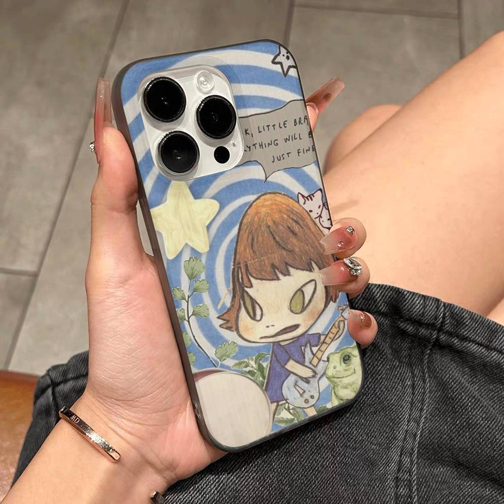 Contemporary Art Yoshitomo Nara For IPhone 17 16 15 14 13 12 11 Pro Max Plus Pro Clear Phone Cover Non-Slip Shell iPhone 16 plus
Contemporary Art Yoshitomo Nara For IPhone 17 16 15 14 13 12 11 Pro Max Plus Pro Clear Phone Cover Non-Slip Shell iPhone 16 plus