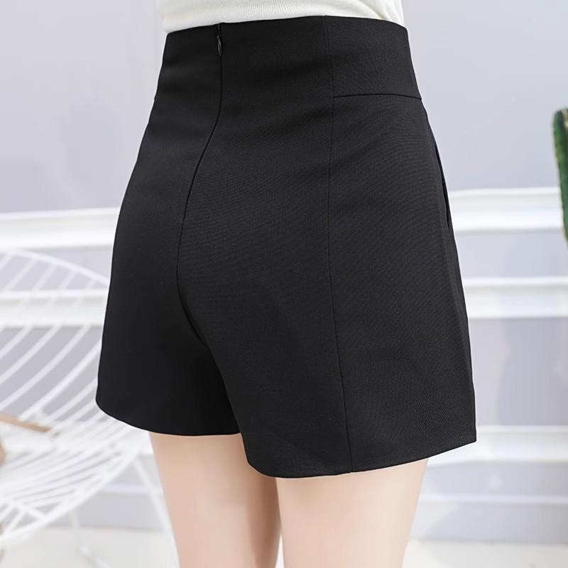 Women s High Waist A-Line Black Suit Shorts - 2024 Spring/Summer Loose Fit, Plus Size Slimming, Wide Leg, Versatile. 3XL белый
Women s High Waist A-Line Black Suit Shorts - 2024 Spring/Summer Loose Fit, Plus Size Slimming, Wide Leg, Versatile. 3XL белый