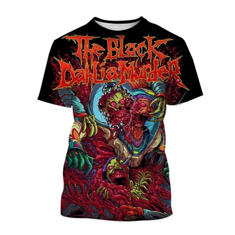 Літо The Black Dahlia Murder Band 3D друк футболки вуличного одягу чоловіки негабаритні O-подібним вирізом короткі рукави футболки топи одяг L
Літо The Black Dahlia Murder Band 3D друк футболки вуличного одягу чоловіки негабаритні O-подібним вирізом короткі рукави футболки топи одяг L