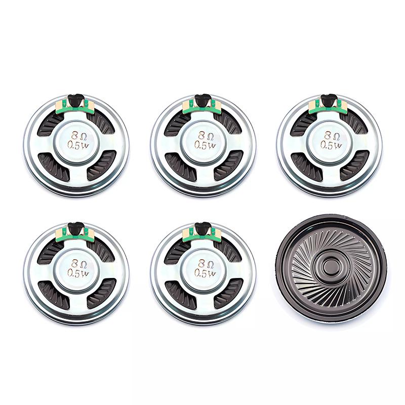 Compact 4CM 0.5W 8 Ohm Audio Speaker Set (2 Pieces)
Compact 4CM 0.5W 8 Ohm Audio Speaker Set (2 Pieces)