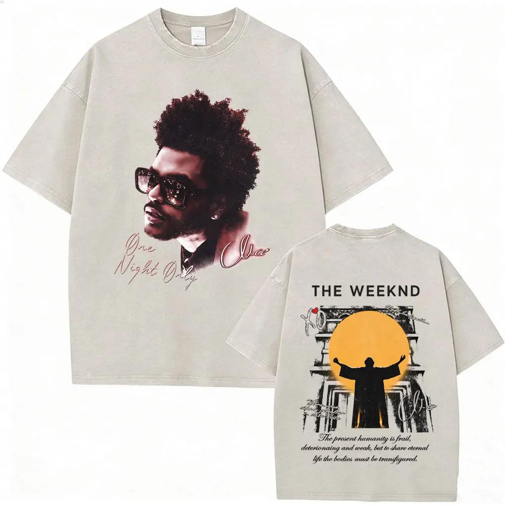 Vintage Washed The Weeknd After Hours Til Dawn Tour Tshrit Mens Women Fashion Gothic Street Tshrits High Quality Streetwear S
Vintage Washed The Weeknd After Hours Til Dawn Tour Tshrit Mens Women Fashion Gothic Street Tshrits High Quality Streetwear S