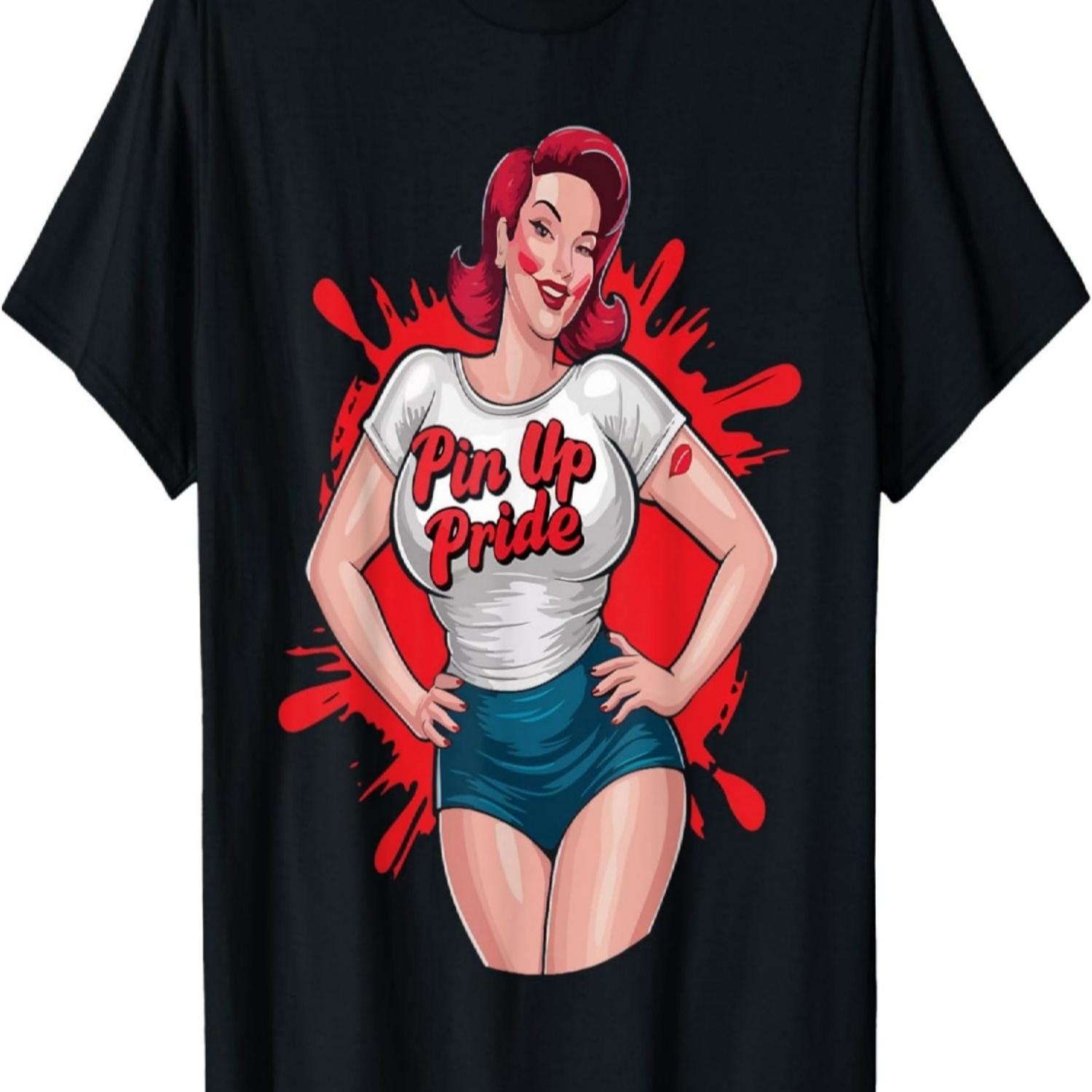 Pin Up Girl Vintage American Pinup Pride Retro Girls T-Shirt S чёрный
Pin Up Girl Vintage American Pinup Pride Retro Girls T-Shirt S чёрный
