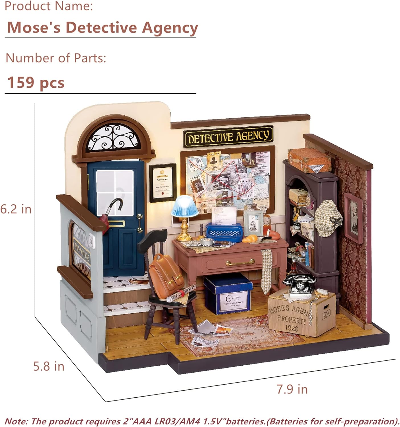 Robotime Tiny House Making Kit DIY Miniature House Kit with Furnitures With LED Light Creative Gift for Teens Adults Home Decor
Robotime Tiny House Making Kit DIY Miniature House Kit with Furnitures With LED Light Creative Gift for Teens Adults Home Decor
