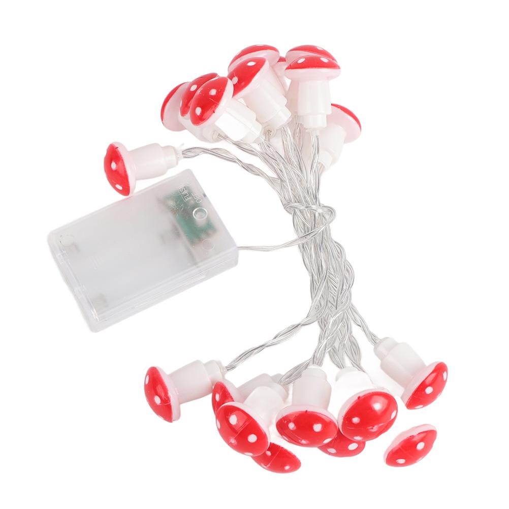 20 LED Mushroom String Lights LED Light Strip Garden Decoration Light for Christmas Wedding Party
20 LED Mushroom String Lights LED Light Strip Garden Decoration Light for Christmas Wedding Party