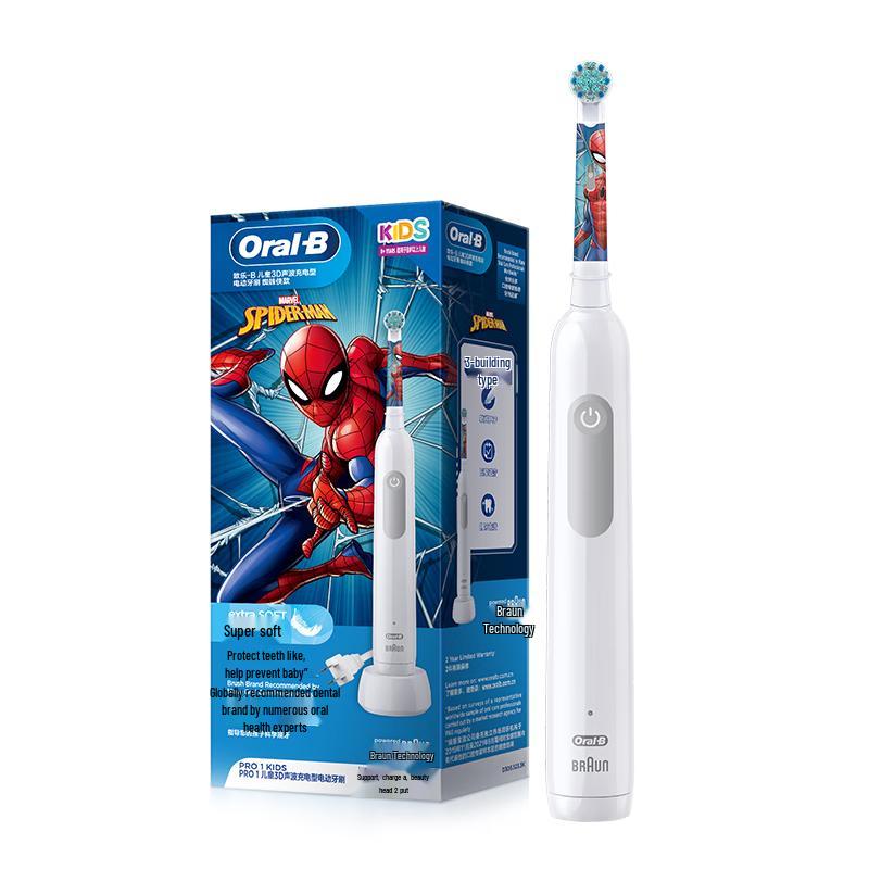 Oral-B Pro1Kids Electric Toothbrush - Spider-Man Edition
Oral-B Pro1Kids Electric Toothbrush - Spider-Man Edition