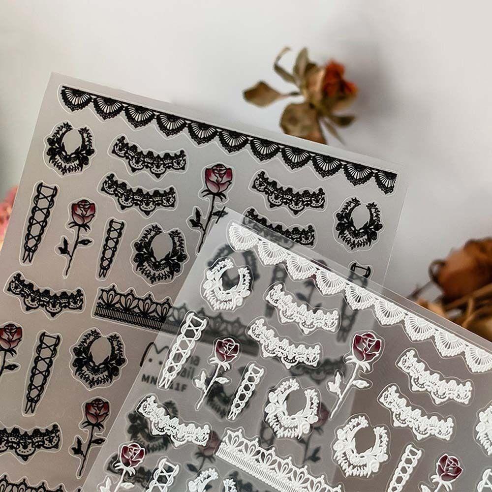 Love Heart Flowers Manicure Accessories Nail Decorations Butterfly Nail Stickers Lace Nail Decals
Love Heart Flowers Manicure Accessories Nail Decorations Butterfly Nail Stickers Lace Nail Decals