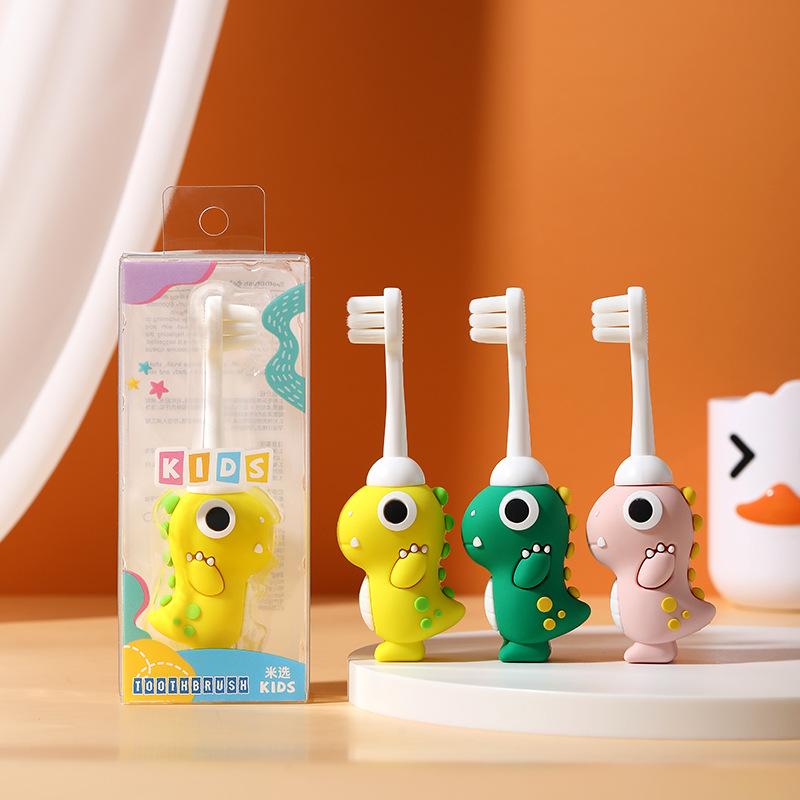 Children s Toothbrush Single Pack Cute Cartoon Dinosaur Non-slip Fine Bristle Brush Soft Baby Kids Teeth And Oral Cleaning рожевий
Children s Toothbrush Single Pack Cute Cartoon Dinosaur Non-slip Fine Bristle Brush Soft Baby Kids Teeth And Oral Cleaning рожевий