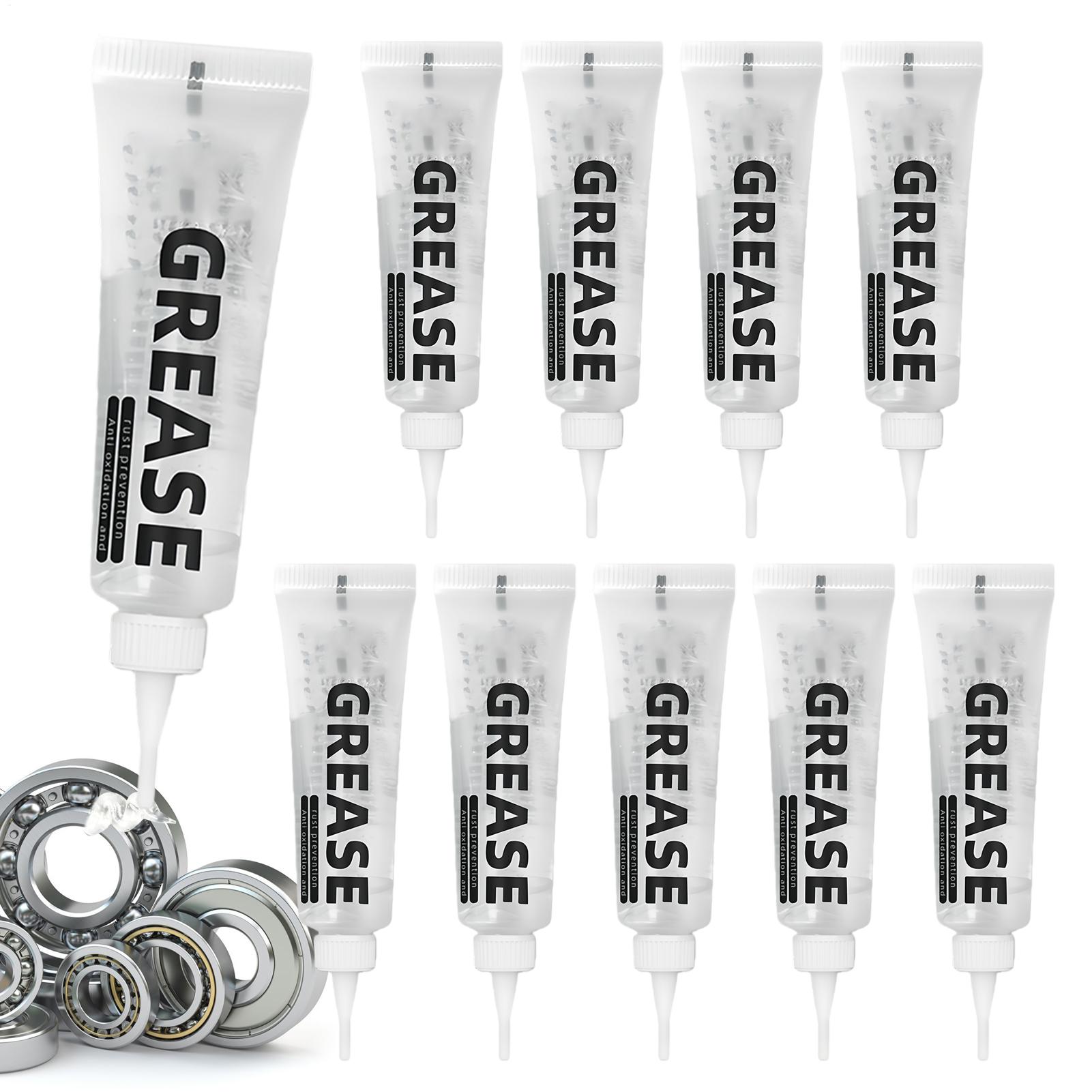 10pcs 10g Transparent High-temperature Grease Automotive Mechanical Bearings Gears Doors Wear-resistant Lubricating Oil CN
10pcs 10g Transparent High-temperature Grease Automotive Mechanical Bearings Gears Doors Wear-resistant Lubricating Oil CN