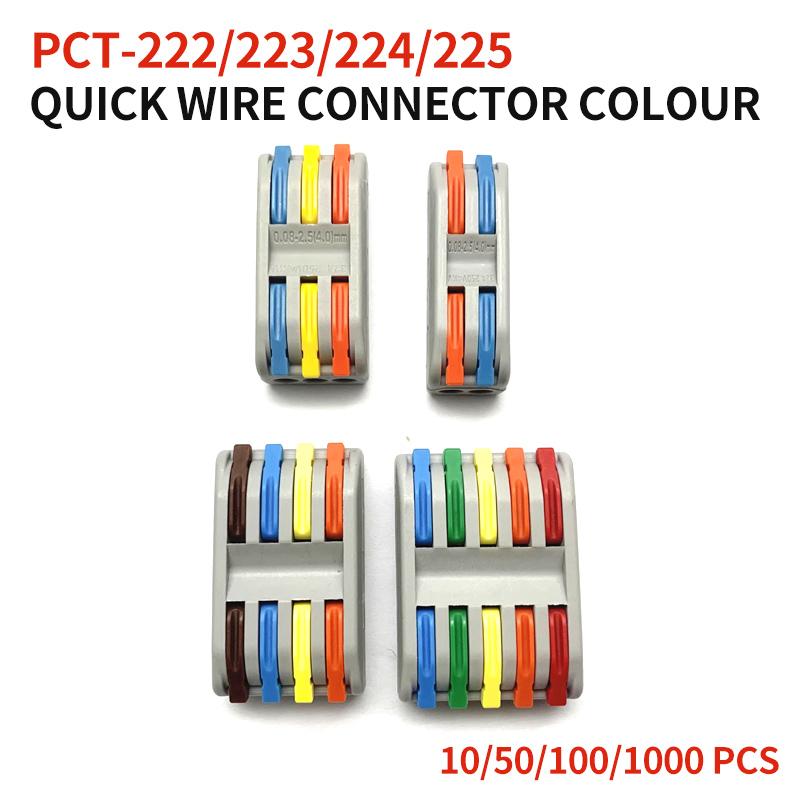 10/1000Pcs Quick Wiring Terminal Connector, Quick Connector, Wire Connector, Divine Tool Docking Buckle SPL-2/3/4/5 Pin 10PCS
10/1000Pcs Quick Wiring Terminal Connector, Quick Connector, Wire Connector, Divine Tool Docking Buckle SPL-2/3/4/5 Pin 10PCS