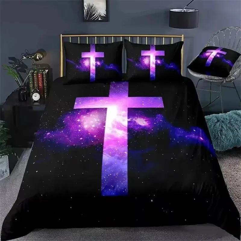 Comforter Jesus Cross Bedding Set King Queen Size Christian Design Retro For Men Teens Adultjesus Christ Believer Comforter (quilt)-EU Single(135*200cm)3pcs
Comforter Jesus Cross Bedding Set King Queen Size Christian Design Retro For Men Teens Adultjesus Christ Believer Comforter (quilt)-EU Single(135*200cm)3pcs