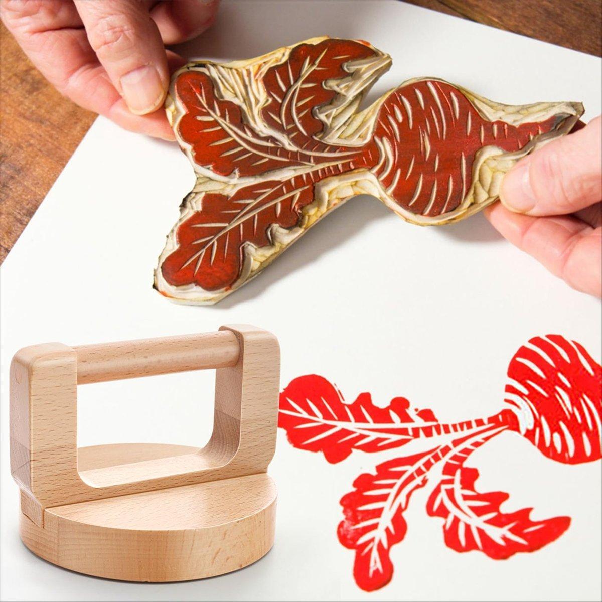 BHBL Wood Block Printing Printmaking Supplies Embossing Tool, Ideal for Block Printing Linocut Crafting Scrapbooking China Mainland
BHBL Wood Block Printing Printmaking Supplies Embossing Tool, Ideal for Block Printing Linocut Crafting Scrapbooking China Mainland
