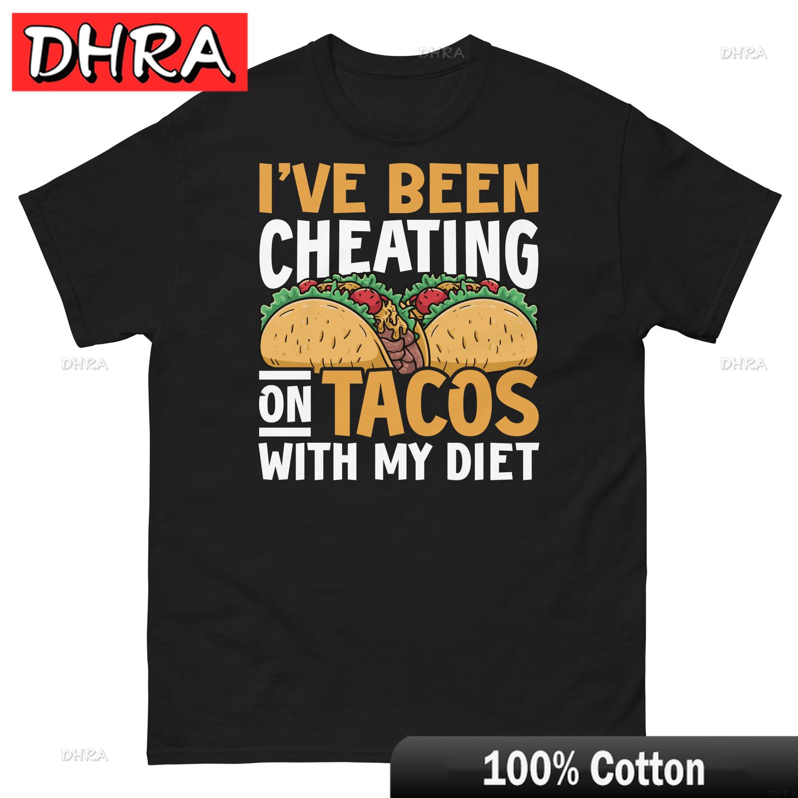 Ive Been Cheating on Tacos with My Diet Mexican Food Unisex Classic Tee in Harajuku Chill T Shirt Breathable Stylish Skater 4XL
Ive Been Cheating on Tacos with My Diet Mexican Food Unisex Classic Tee in Harajuku Chill T Shirt Breathable Stylish Skater 4XL