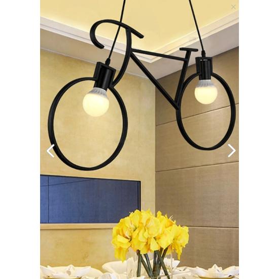 Bicycle Chandelier Metal Pendant Lamp Wrought Iron Retro Rustic Office Cafe Bar Hotel Modern Ceiling Lamp
Bicycle Chandelier Metal Pendant Lamp Wrought Iron Retro Rustic Office Cafe Bar Hotel Modern Ceiling Lamp