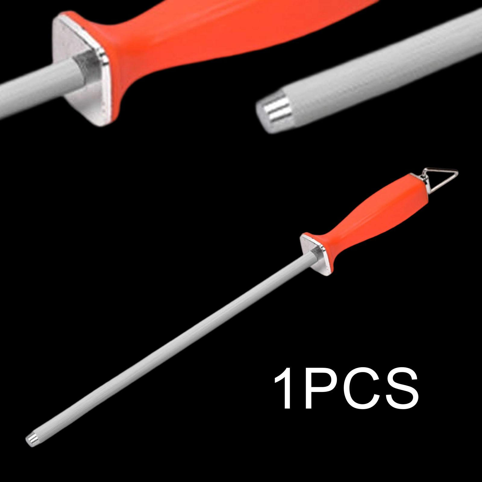Точилка для лезвий, точильный стержень для ножей, шлифовальный инструмент, хонинговальная сталь red handle
Точилка для лезвий, точильный стержень для ножей, шлифовальный инструмент, хонинговальная сталь red handle