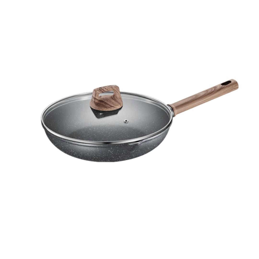 SUPOR Non-Stick Frying Pan, Steak Pan, Medical Stone Color Stir-Fry Pan, Pancake Griddle, Compatible with Induction Cooker And Gas Stoves, 28cm сірий
SUPOR Non-Stick Frying Pan, Steak Pan, Medical Stone Color Stir-Fry Pan, Pancake Griddle, Compatible with Induction Cooker And Gas Stoves, 28cm сірий